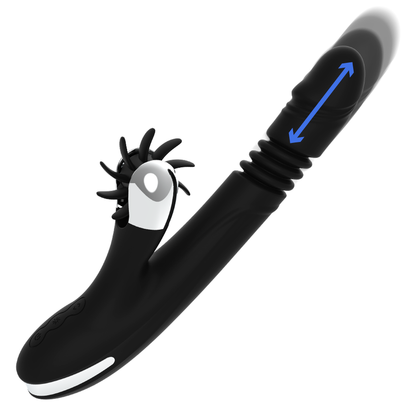 BLACK&SILVER - BUNNY REED UP & DOWN VIBE BLACK&SILVER