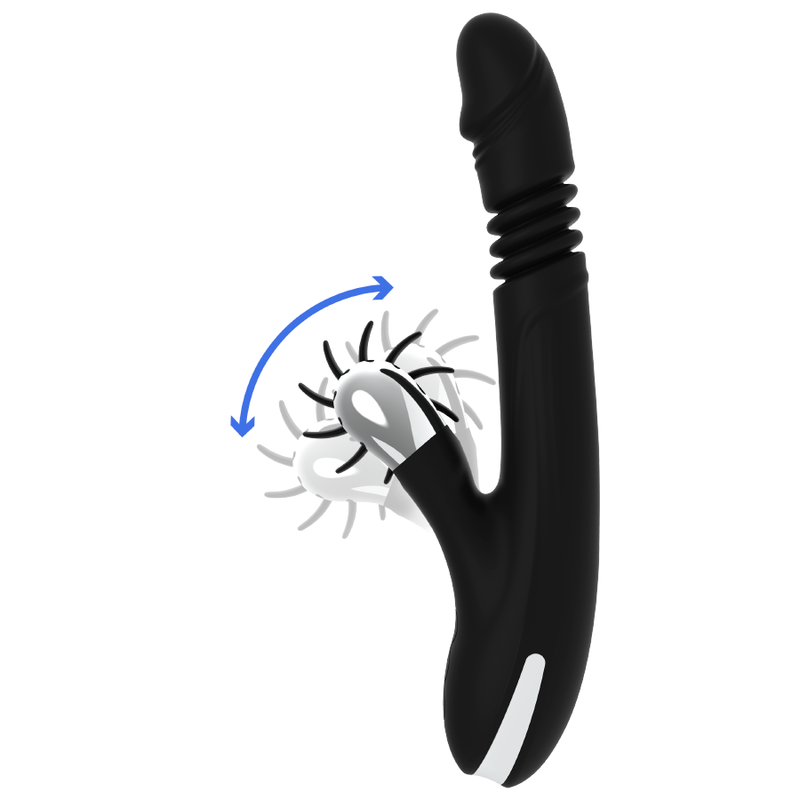 BLACK&SILVER - BUNNY REED UP & DOWN VIBE BLACK&SILVER