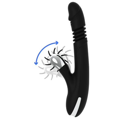 BLACK&SILVER - BUNNY REED UP & DOWN VIBE BLACK&SILVER