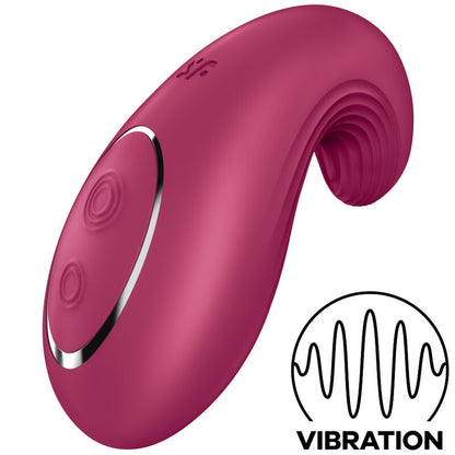 SATISFYER - VIBRATEUR  POSER DIPPING DELIGHT ROUGE SATISFYER LAYONS