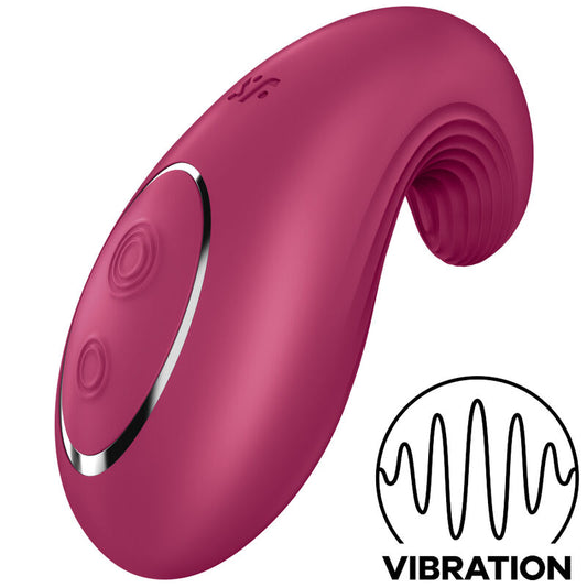 SATISFYER - VIBRATEUR  POSER DIPPING DELIGHT ROUGE SATISFYER LAYONS