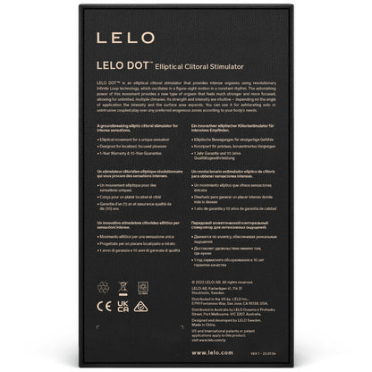 LELO - STIMULATEUR DE CLITORIS DOT - AQUA LELO