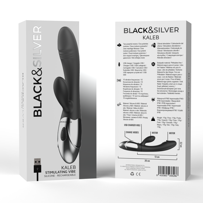 BLACK&SILVER - VIBE STIMULANTE KALEB BLACK&SILVER