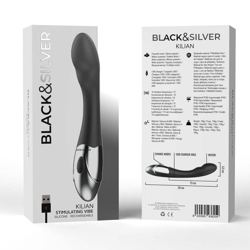 BLACK&SILVER - VIBE STIMULANTE KILIAN BLACK&SILVER