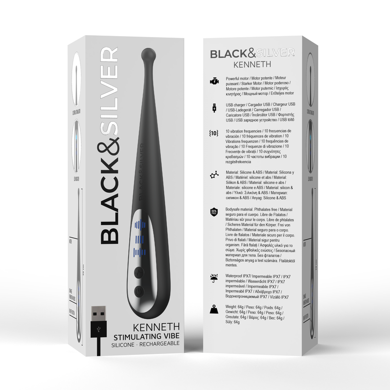 BLACK&SILVER - VIBE STIMULANTE KENNETH BLACK&SILVER