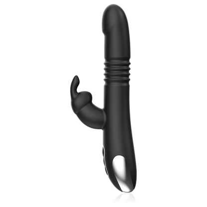 BLACK&SILVER - KENJI STIMULANT VIBE COMPATIBLE AVEC LA TECHNOLOGIE SANS FIL WATCHME BLACK&SILVER