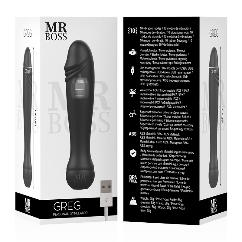 MR BOSS - STIMULATEUR PERSONNEL GREG MR. BOSS