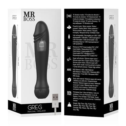 MR BOSS - STIMULATEUR PERSONNEL GREG MR. BOSS