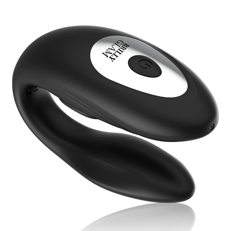 BRILLY GLAM- COUPLE TÉLÉCOMMANDE À IMPULSIONS ET VIBRANTES BRILLY GLAM