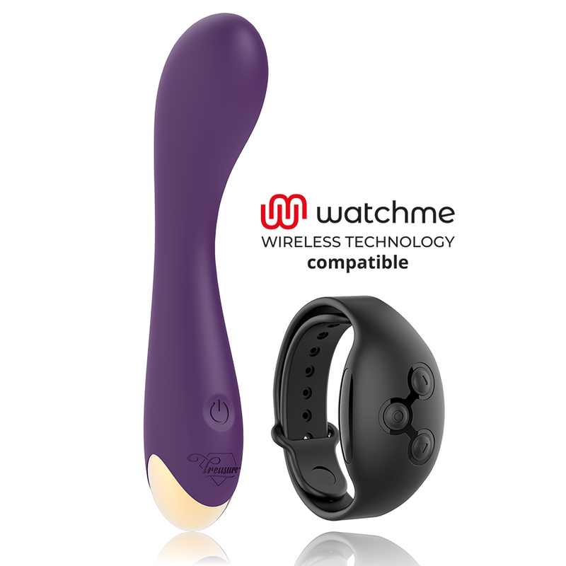 TREASURE - HANSEL G-SPOT VIBRATEUR WATCHME TECHNOLOGIE SANS FIL COMPATIBLE TREASURE