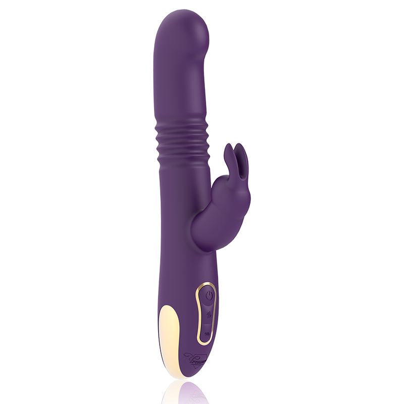 TREASURE - BASTIAN RABBIT UP & DOWN, ROTATEUR ET VIBRATEUR COMPATIBLE AVEC LA TECHNOLOGIE SANS FIL WATCHME TREASURE