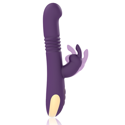 TREASURE - BASTIAN RABBIT UP & DOWN, ROTATEUR ET VIBRATEUR COMPATIBLE AVEC LA TECHNOLOGIE SANS FIL WATCHME TREASURE