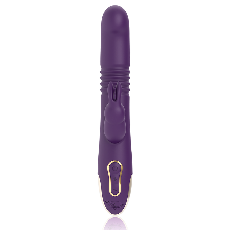 TREASURE - BASTIAN RABBIT UP & DOWN, ROTATEUR ET VIBRATEUR COMPATIBLE AVEC LA TECHNOLOGIE SANS FIL WATCHME TREASURE