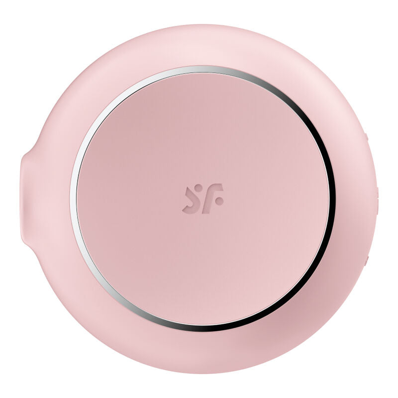 SATISFYER - STIMULATEUR ET VIBRATEUR DOUBLE AIR PULSE PRO TO GO 3 ROSE SATISFYER AIR PULSE