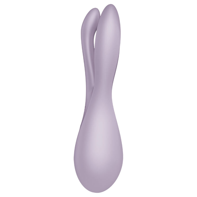 SATISFYER - VIBRATEUR THREESOME 2 VIOLET SATISFYER VIBRATOR