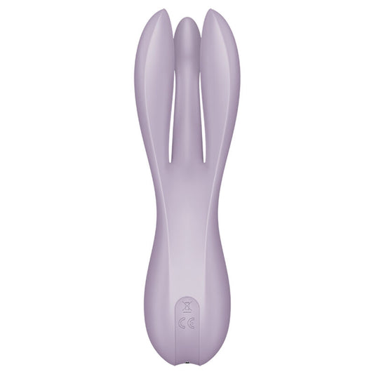 SATISFYER - VIBRATEUR THREESOME 2 VIOLET SATISFYER VIBRATOR