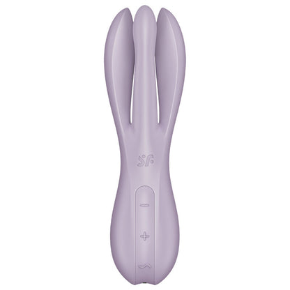 SATISFYER - VIBRATEUR THREESOME 2 VIOLET SATISFYER VIBRATOR