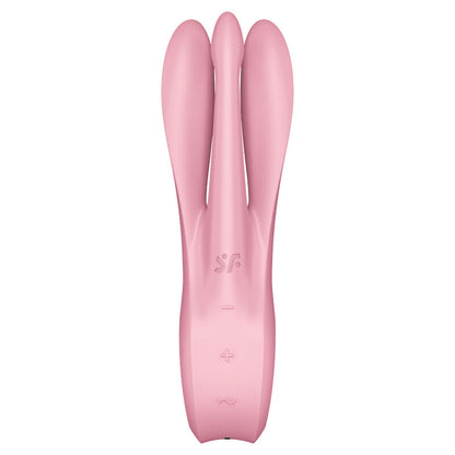 SATISFYER - VIBRATEUR THREESOME 1 ROSE SATISFYER VIBRATOR