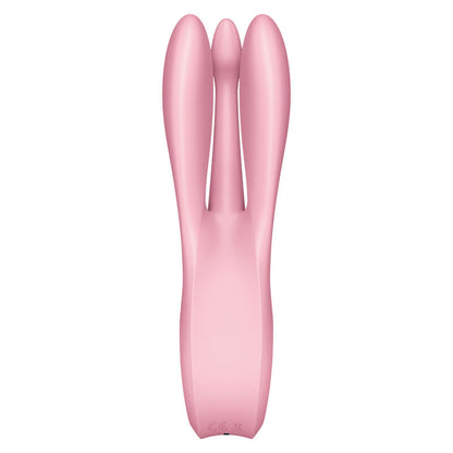 SATISFYER - VIBRATEUR THREESOME 1 ROSE SATISFYER VIBRATOR
