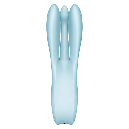 SATISFYER - VIBRATEUR THREESOME 1 BLEU SATISFYER VIBRATOR