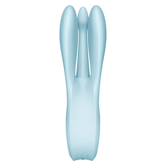 SATISFYER - VIBRATEUR THREESOME 1 BLEU SATISFYER VIBRATOR