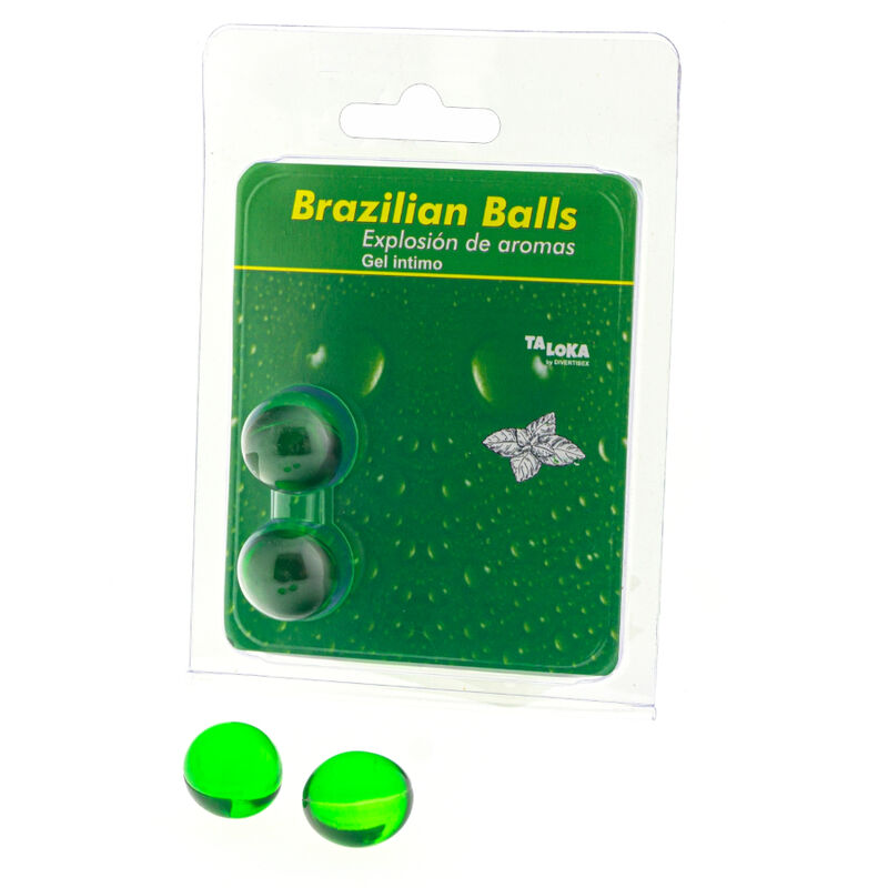 TALOKA - 2 BOULES BRÉSILIENNES GEL INTIME MENTHE TALOKA