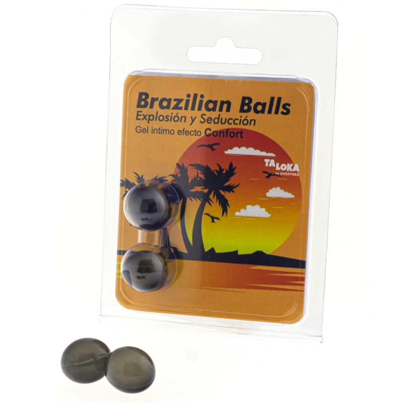 TALOKA - 2 BALLES BRÉSILIENNES GEL EXCITANT EFFET CONFORT TALOKA
