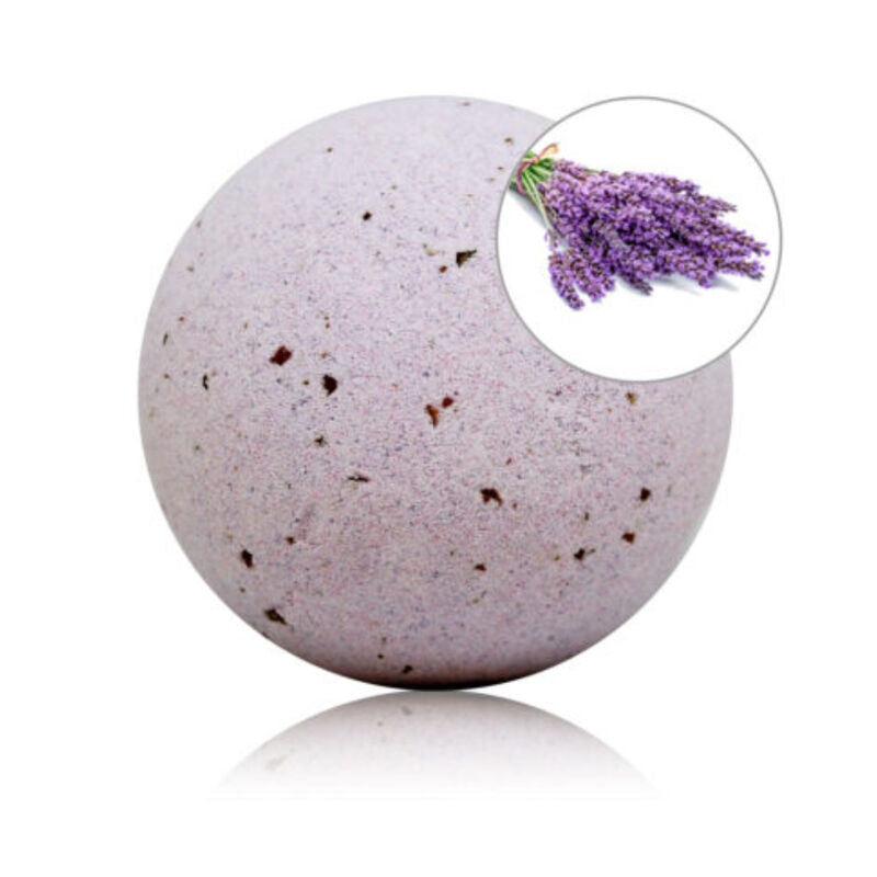 TALOKA - BOMBE DE BAIN PARFUMÉE LAVANDE ET PÉTALES DE ROSE TALOKA