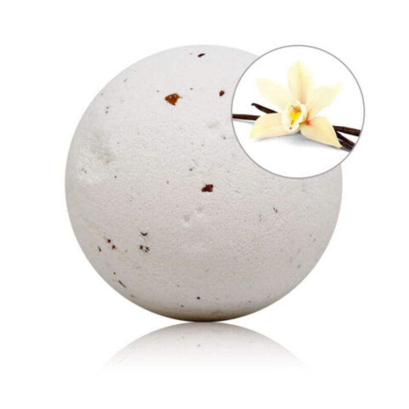 TALOKA - BOMBE DE BAIN PARFUMÉE VANILLE AUX PÉTALES DE ROSE TALOKA