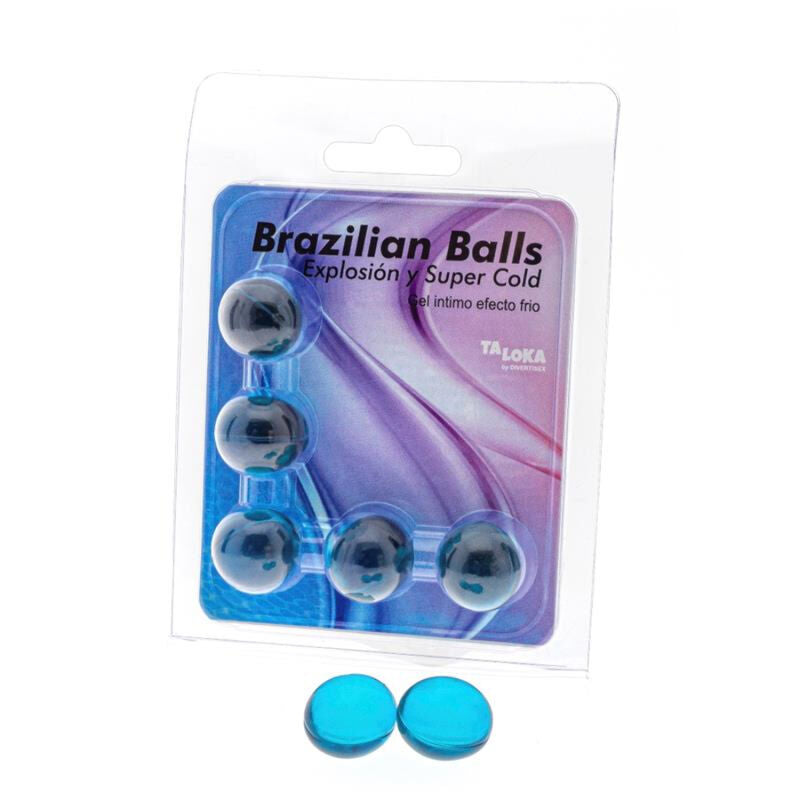 TALOKA - 5 BOULES BRÉSILIENNES GEL EXCITANT EFFET FROID TALOKA
