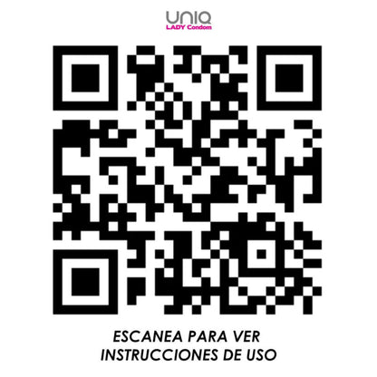 UNIQ - LADY CONDOM PRÉSERVATIFS FÉMININS SANS LATEX AVEC PORTE-JARRETELLES 3 UNITÉS UNIQ