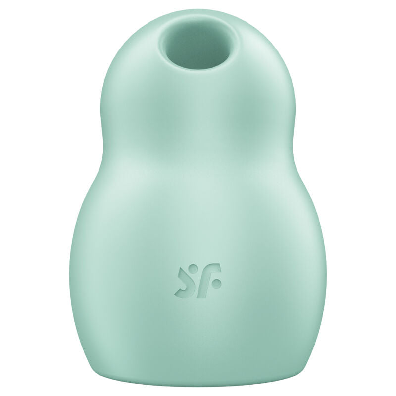 SATISFYER - STIMULATEUR ET VIBRATEUR DOUBLE AIR PULSE PRO TO GO 1 VERT SATISFYER AIR PULSE