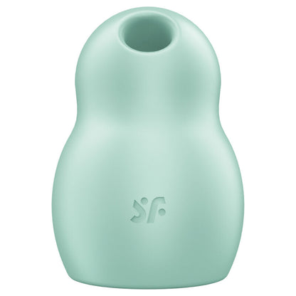 SATISFYER - STIMULATEUR ET VIBRATEUR DOUBLE AIR PULSE PRO TO GO 1 VERT SATISFYER AIR PULSE