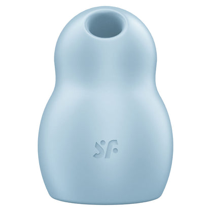 SATISFYER - STIMULATEUR ET VIBRATEUR DOUBLE AIR PULSE PRO TO GO 1 BLEU SATISFYER AIR PULSE