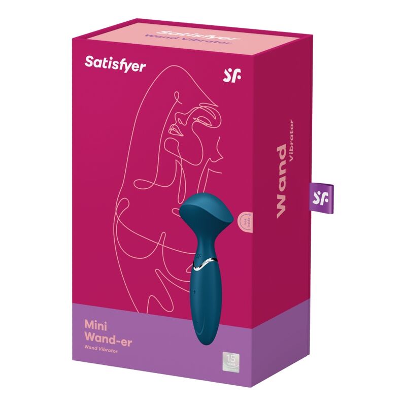 SATISFYER - MINI WONDER BLEU SATISFYER WAND