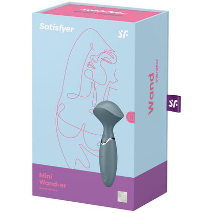 SATISFYER - MINI WONDER GRIS SATISFYER WAND