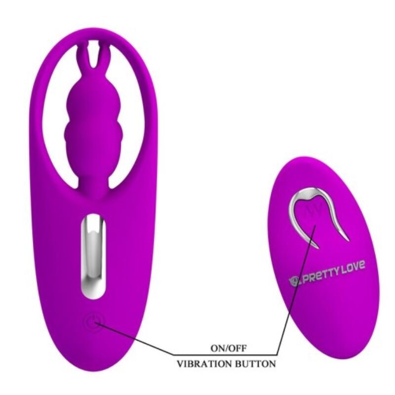 PRETTY LOVE - WILD RABBIT STIMULATEUR POUR CULOTTES AVEC TÉLÉCOMMANDE LILAS PRETTY LOVE SMART