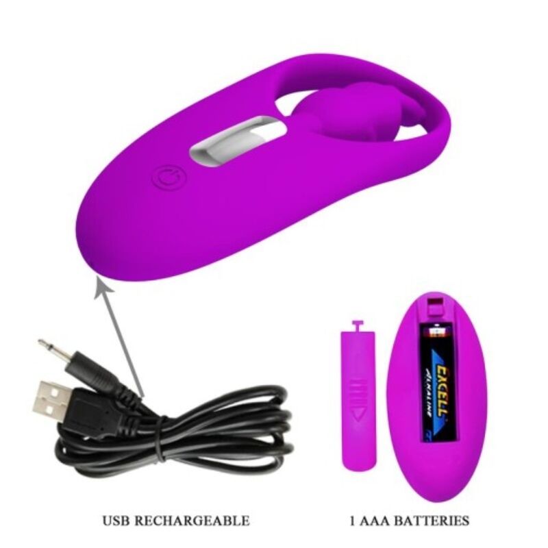 PRETTY LOVE - WILD RABBIT STIMULATEUR POUR CULOTTES AVEC TÉLÉCOMMANDE LILAS PRETTY LOVE SMART