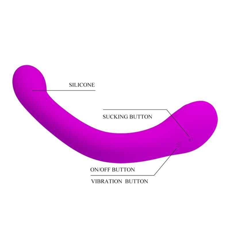 PRETTY LOVE - VIBRATEUR ET SUÇEUR CLITORIDIEN ALEX LILAC PRETTY LOVE