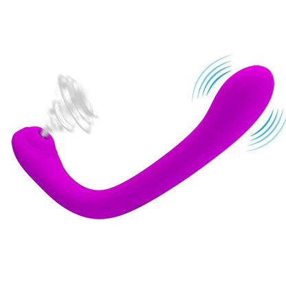 PRETTY LOVE - VIBRATEUR ET SUÇEUR CLITORIDIEN ALEX LILAC PRETTY LOVE