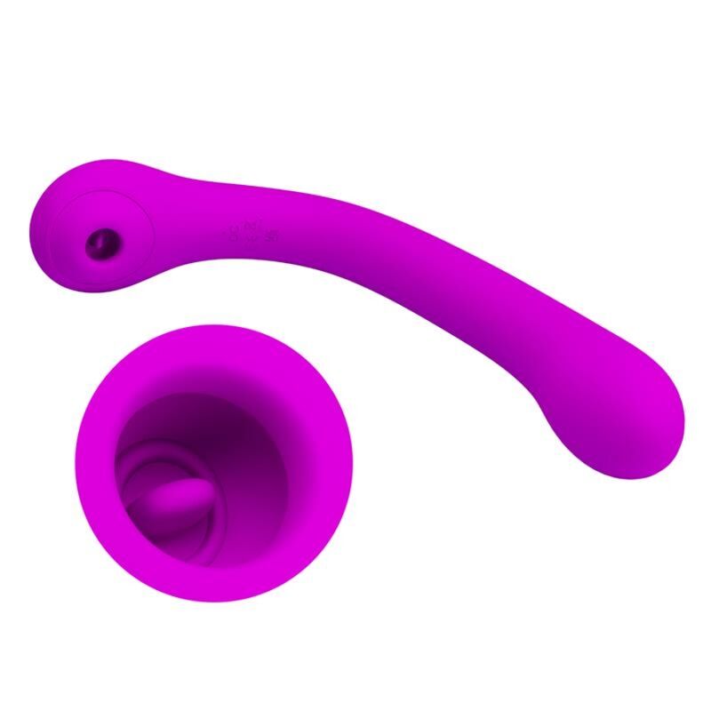 PRETTY LOVE - VIBRATEUR ET SUÇEUR CLITORIDIEN ALEX LILAC PRETTY LOVE