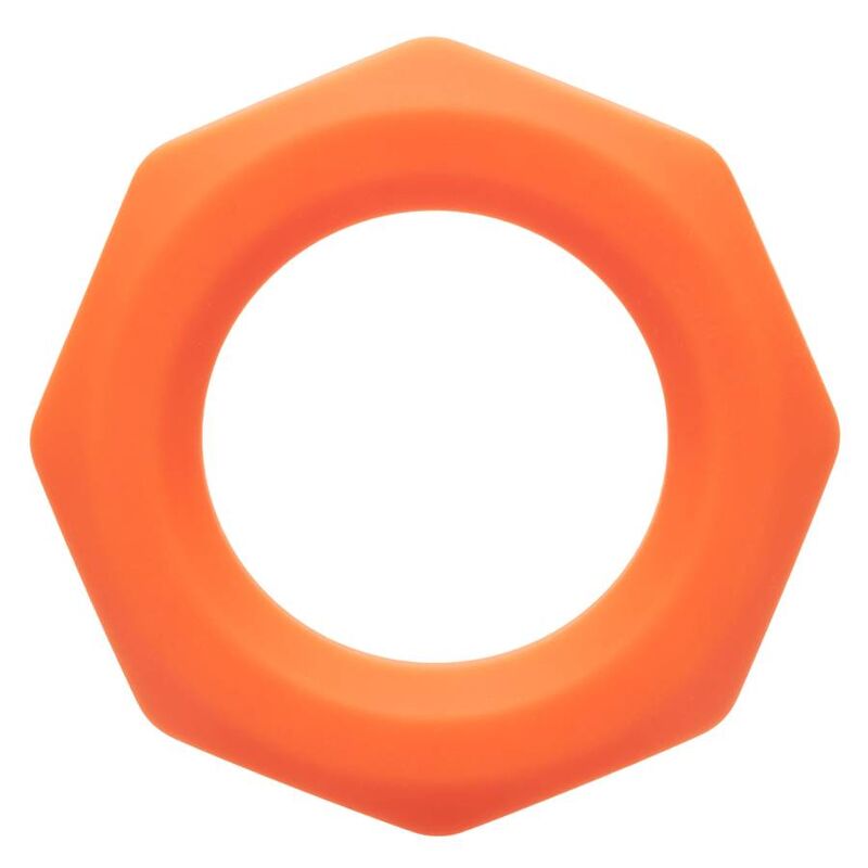 CALEXOTICS - BAGUE ALPHA SEXAGON ORANGE CALEXOTICS