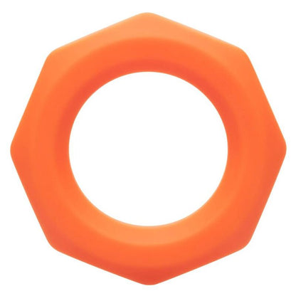 CALEXOTICS - BAGUE ALPHA SEXAGON ORANGE CALEXOTICS