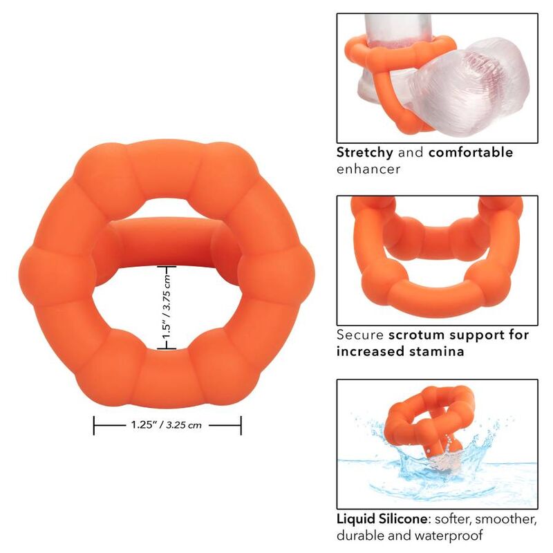 CALEXOTICS - BAGUE ALPHA ALL STAR ORANGE CALEXOTICS