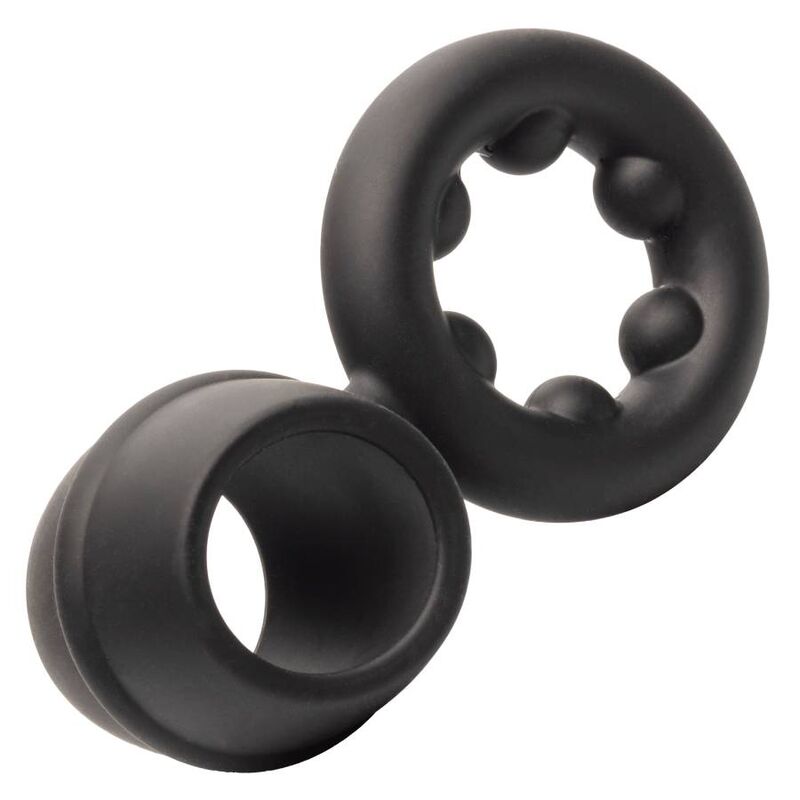 CALEXOTICS - BAGUE ALPHA DUAL MAGNUM NOIR CALEXOTICS