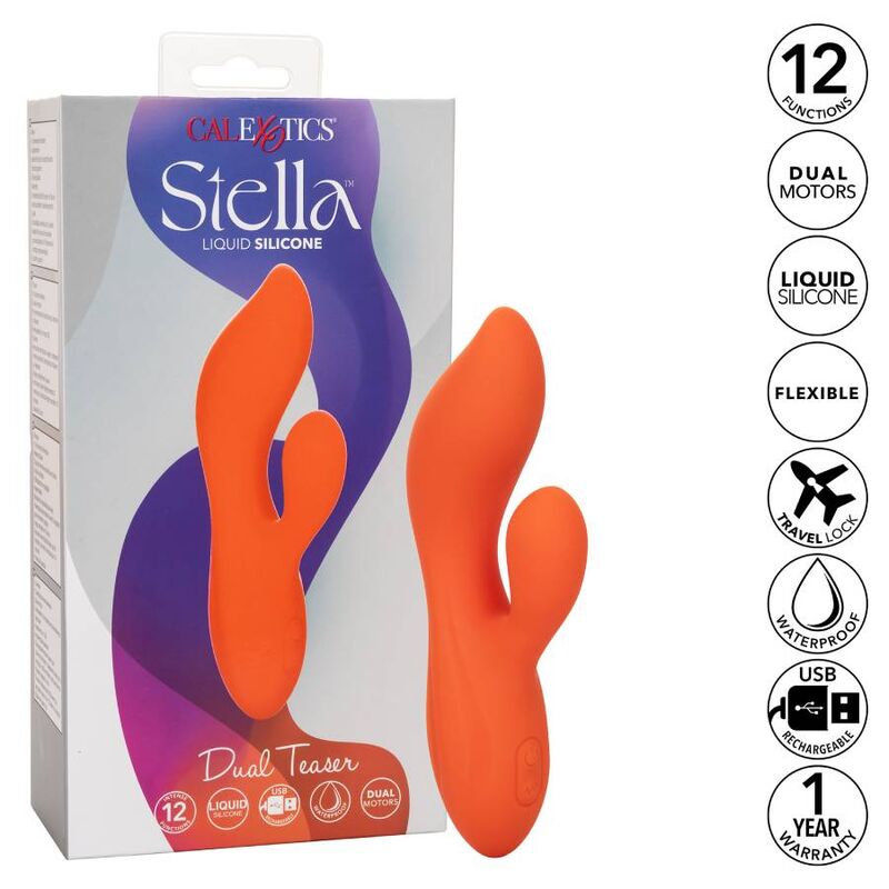 CALEXOTICS - STELLA DUAL TEASER ORANGE CALEXOTICS