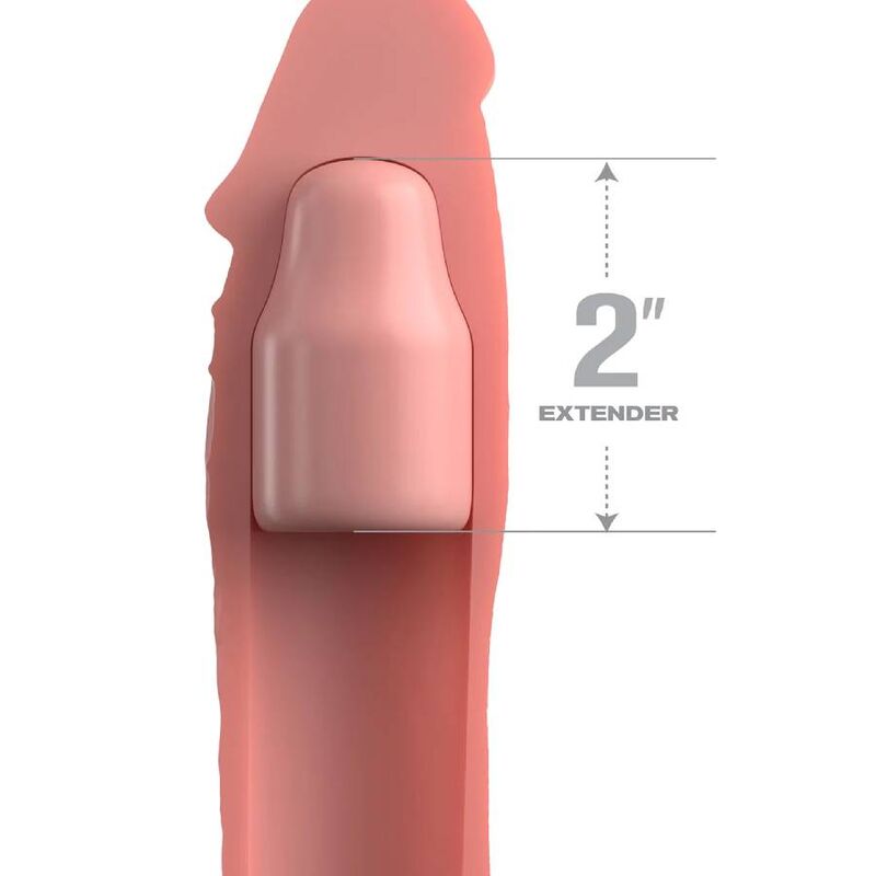FANTASY X- TENSIONS - PIPEDREAMS EXTENSION W SANGLE 15,24 CM PEAU FANTASY X-TENSIONS