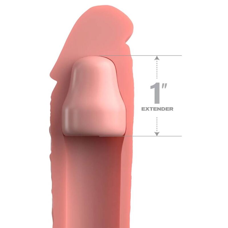 FANTASY X- TENSIONS - MANCHE PIPEDREAMS 17,78 CM + PEAU PLUG 2,54 CM FANTASY X-TENSIONS