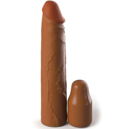FANTASY X- TENSIONS - POCHETTE PIPEDREAMS 20,32 CM + 5,00 CM INCH PLUG CARAMEL FANTASY X-TENSIONS