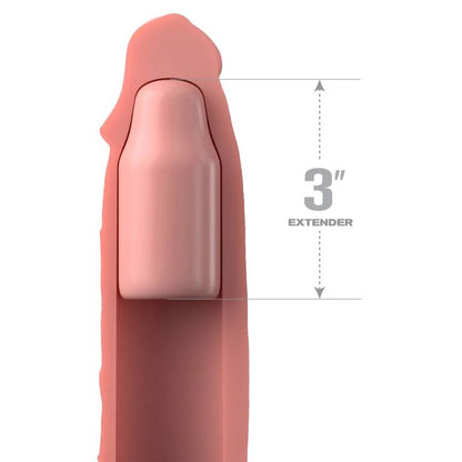 FANTASY X- TENSIONS - MANCHE PIPEDREAMS 22,86 CM + PEAU PLUG 7,62 CM FANTASY X-TENSIONS
